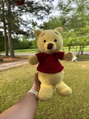 Handmade Crochet Winnie the Pooh Bear